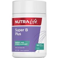 Nutra-Life Super B Plus 60 Capsules - GimmeNow