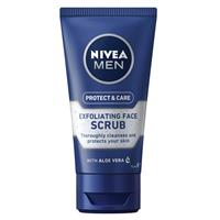 Nivea Men Protect & Care Exfoliating Facial Scrub 75ml - GimmeNow