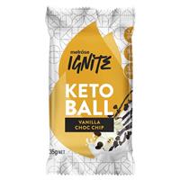Melrose Ignite Keto Ball Vanilla Choc Chip 35g - GimmeNow