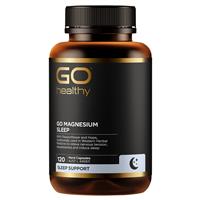 Go Healthy Magnesium Sleep 120 Vege Capsules Exclusive Size - GimmeNow