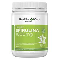 Healthy Care Super Spirulina 400 Tablets