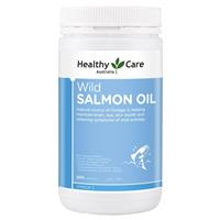 Healthy Care Wild Salmon Oil 1000mg 500 Capsules - GimmeNow
