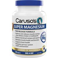 Carusos Super Magnesium 120 Tablets - GimmeNow