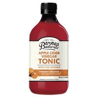 Barnes Naturals Apple Cider Vinegar Tonic with The Mother Turmeric Booster 500ml - GimmeNow