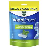 Vicks VapoDrops Original Menthol 42 Lozenges