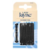 Lady Jayne Bobby Pins, Black, 4.5 Cm, Pk50 - GimmeNow