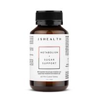 JSHEALTH Metabolism + Sugar Support Formula 60 Tablets