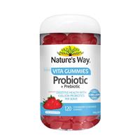 Nature's Way Adult Vita Gummies Probiotic 120 Gummies Exclusive Size - GimmeNow
