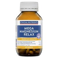 Ethical Nutrients Mega Magnesium Relax 60 Tablets - GimmeNow
