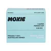 Moxie Menstrual Cup with Purse-worthy Pod Super