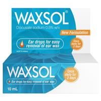 Waxsol Ear Drops 0.5% 10mL - GimmeNow
