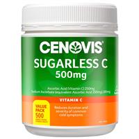 Cenovis Sugarless C 500mg Chewable 500 Tablet Exclusive Size - GimmeNow