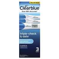 Clearblue Pregnancy 1 Digital Test & 2 Visual Tests 3 Tests