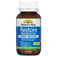 Nature's Way Restore Daily Probiotic 90 Capsules