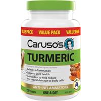 Carusos One a Day Turmeric 150 Tablets - GimmeNow