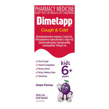 Dimetapp Cough and Cold 200mL