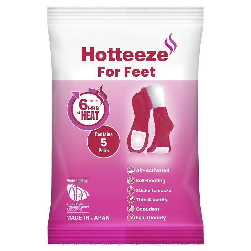 Hotteeze Heat Pads For Feet 5 Pairs