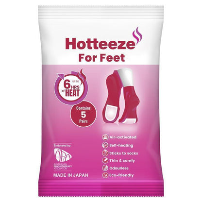 Hotteeze Heat Pads For Feet 5 Pairs