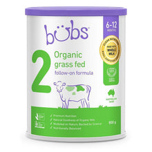 Bubs Organic GrassFed Stage 2 Follow-on Milk Formula 800g