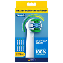 Oral B Power Toothbrush Everyday Clean Refills 8 Pack