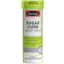 Swisse Ultiboost Sugar Curb Smart Melt 30 Tablets - GimmeNow