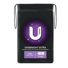 U by Kotex Maxi Pad Overnight Long Wing 8 Pack - GimmeNow