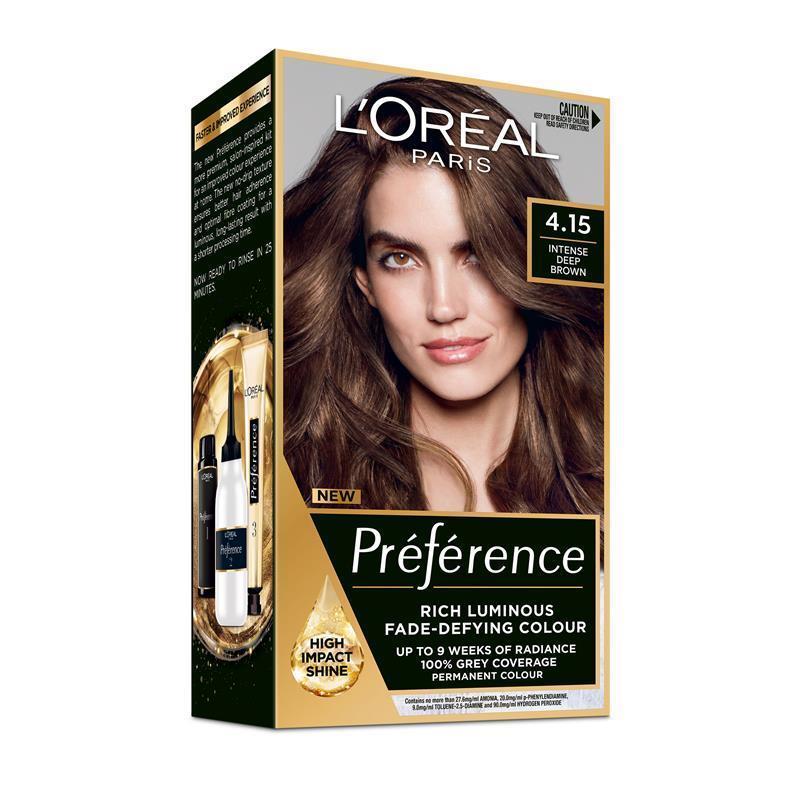 L'Oreal Paris Preference Caracas 4.15 Intense Deep Brown