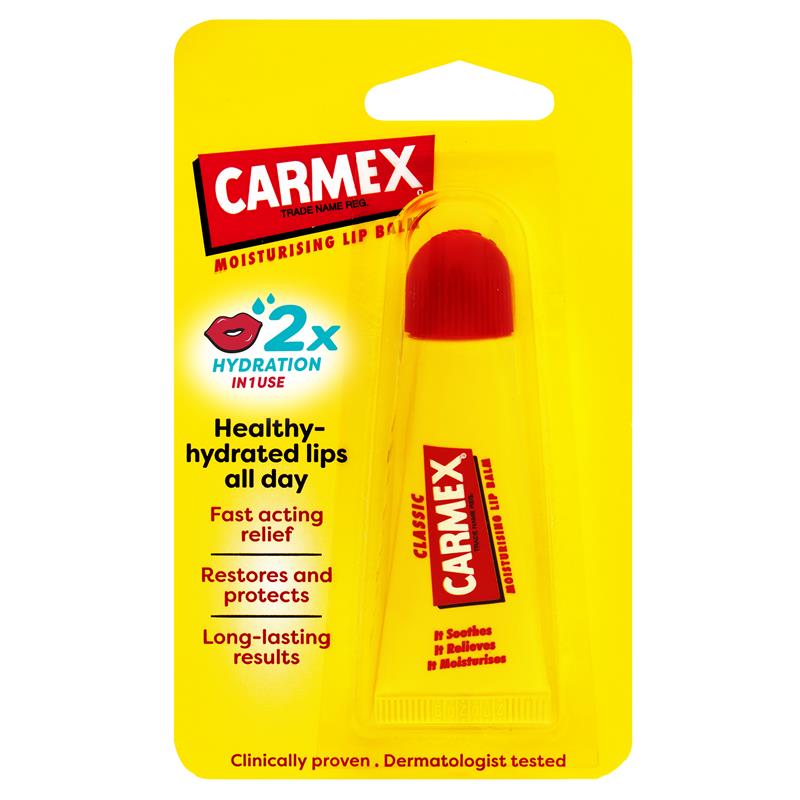 Carmex Lip Balm Original Squeeze Tube 10g