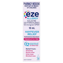 Eze Allergy Nasal Spray 10ml