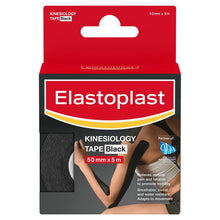 Elastoplast Kinesiology Tape Black 50mm x 5m