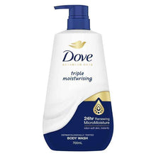 Dove Advanced Care Body Wash Triple Moisturising 700ml