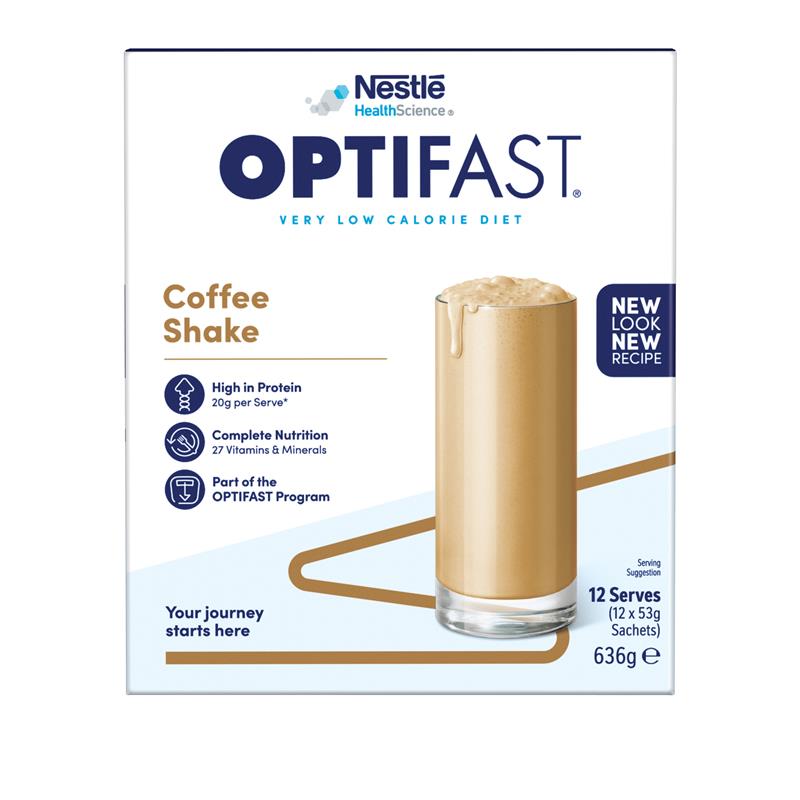 Optifast VLCD Shake Coffee 12 x 53g