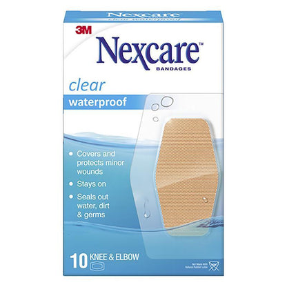 Nexcare Large Waterproof Strips 10 Pack