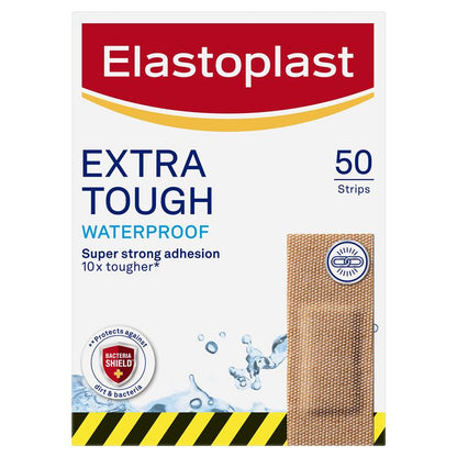 Elastoplast Extra Tough Fabric Strips 50 Pack