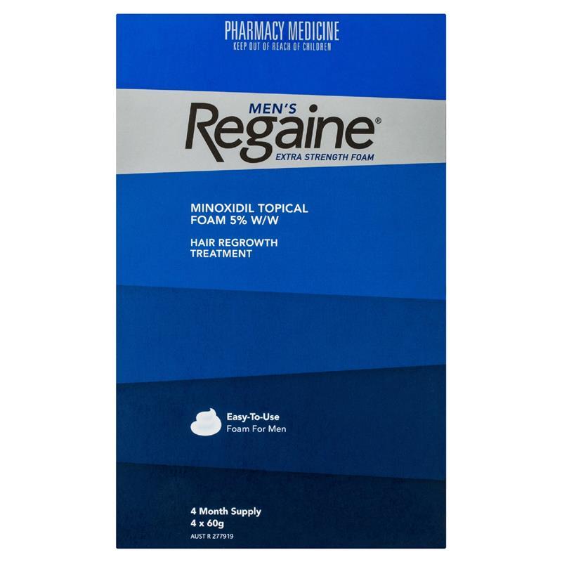 Regaine Mens Foam Extra Strength 4 Months