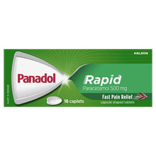 Panadol Rapid Paracetamol Pain Relief 16 Caplets