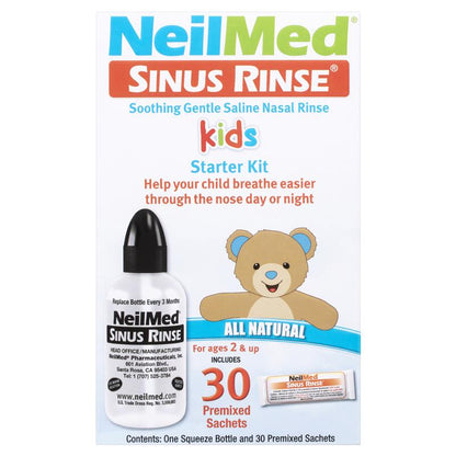NeilMed Sinus Rinse Kids Starter Kit 30 Sachets