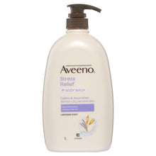 Aveeno Stress Relief Hydrating Lavender Scent Body Wash 1L