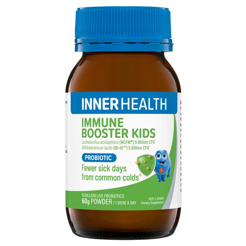 Inner Health Immune Booster Kids Probiotic 60g Powder Fridge Line