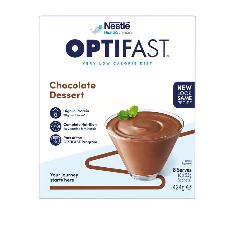 Optifast VLCD Dessert Chocolate 8 x 53g