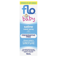 FLO Baby Saline Nasal Spray 15ml