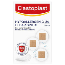 Elastoplast 76334 Sensitive Transparent Hypoallergenic Spot 24 Strips - GimmeNow