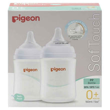 Pigeon SofTouch Bottle PP 160ml Twin Pack