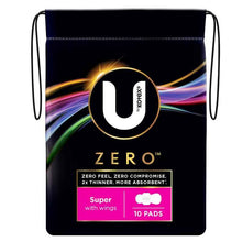 U by Kotex Zero Super Wing 10 Pack