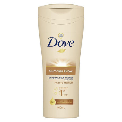 Dove Summer Glow Body Lotion Fair to Medium Skin 400ml