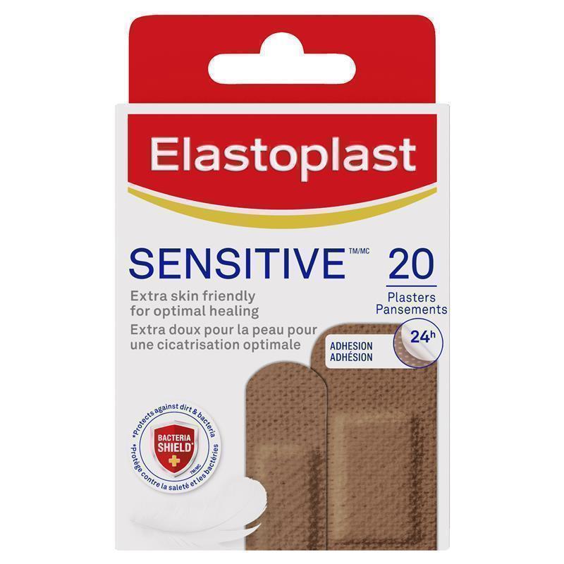 Elastoplast Sensitive Skin Tone Plasters 20 Medium