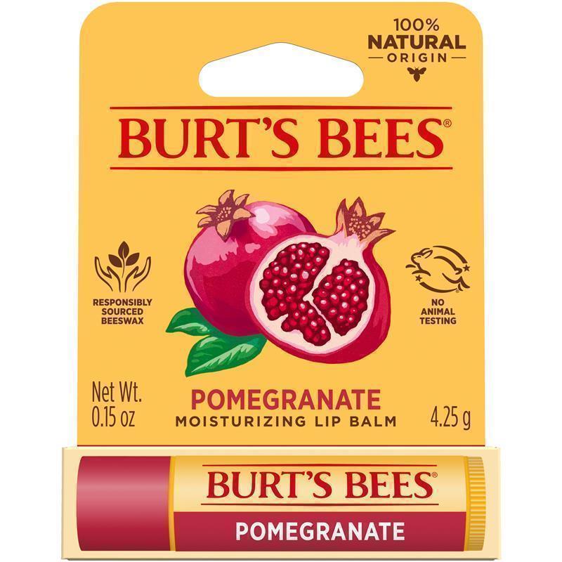Burts Bees Replenishing Lip Balm With Pomegranate 4.25g - GimmeNow