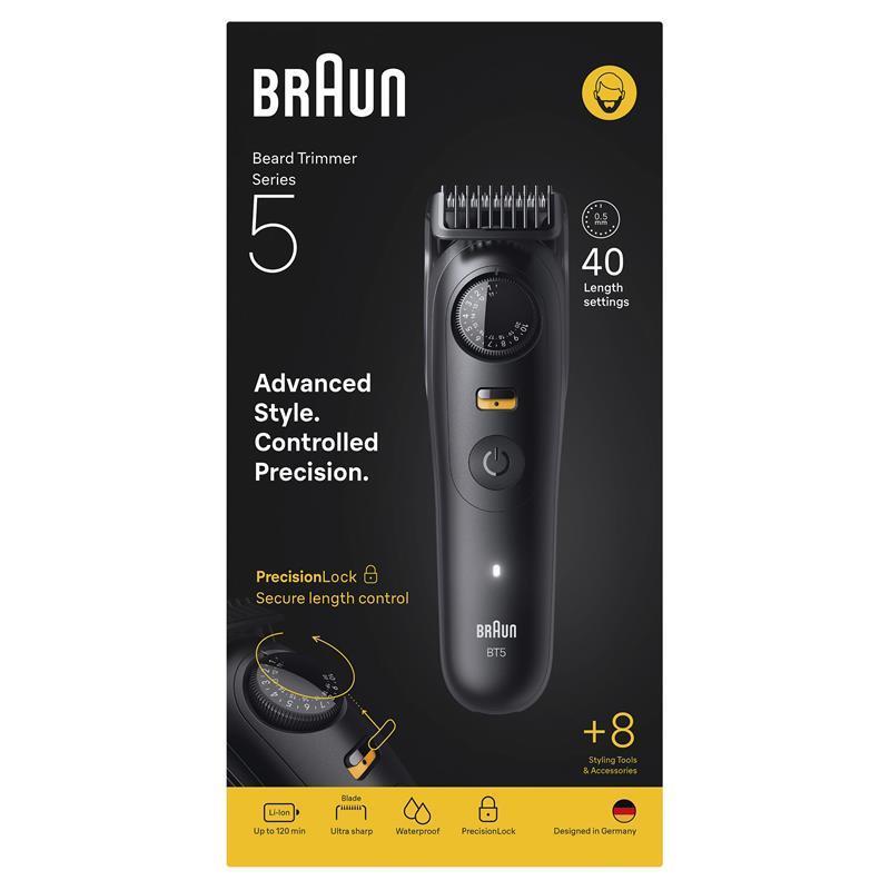 Braun Series 5 Beard Trimmer + 8 Tools BT5560