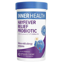 Inner Health Hayfever Relief Probiotic 40 Capsules