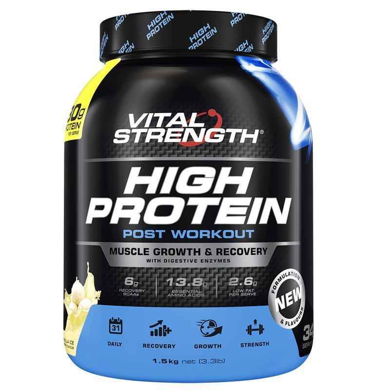 Vital Strength High Protein Vanilla 1.5kg